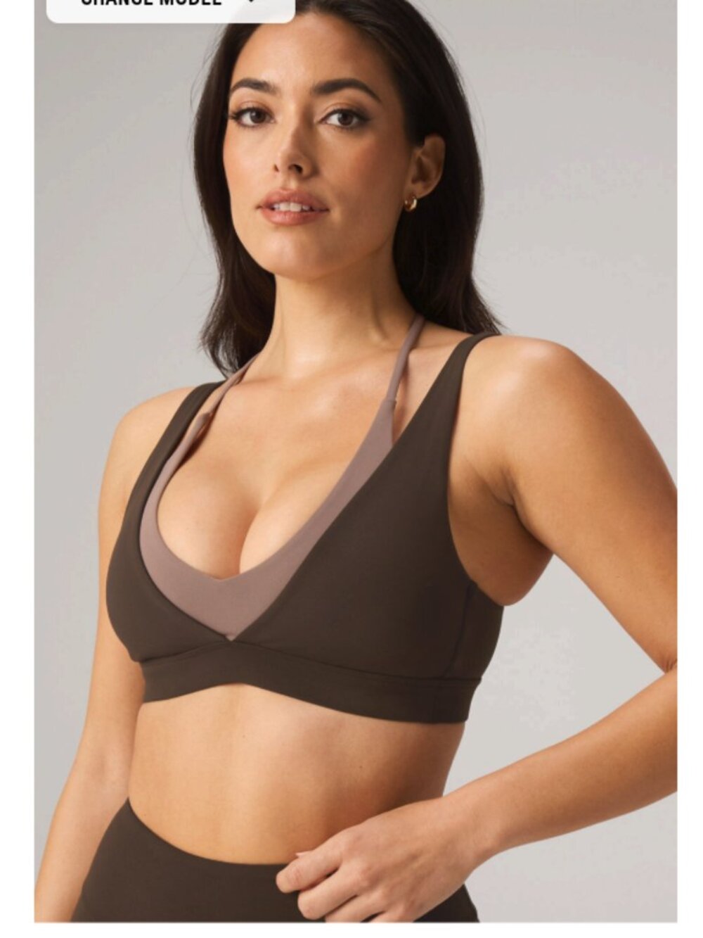 PureLuxe Double Layer Push-Up Low Impact Bra Size Medium